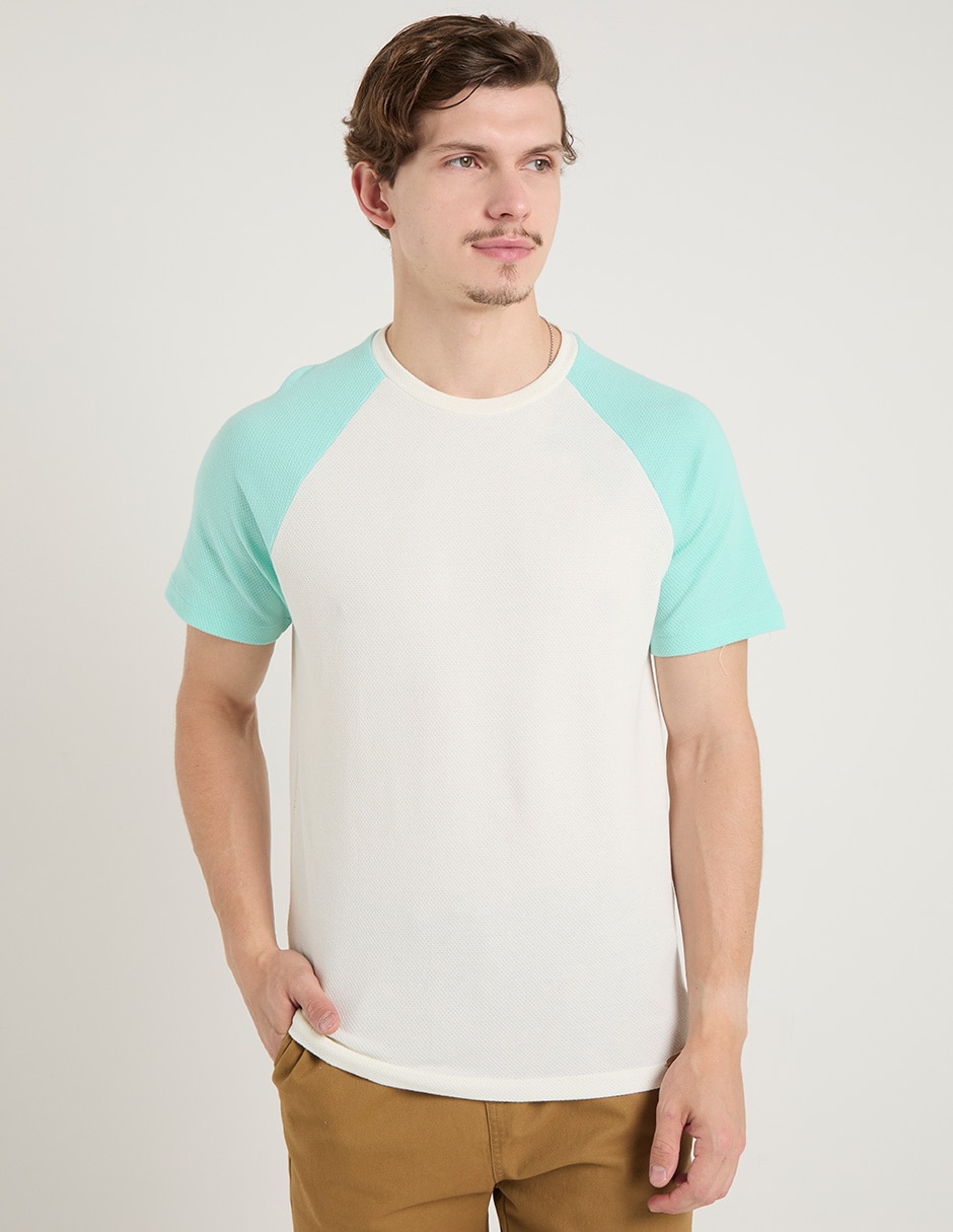 Playera cuello redondo para hombre