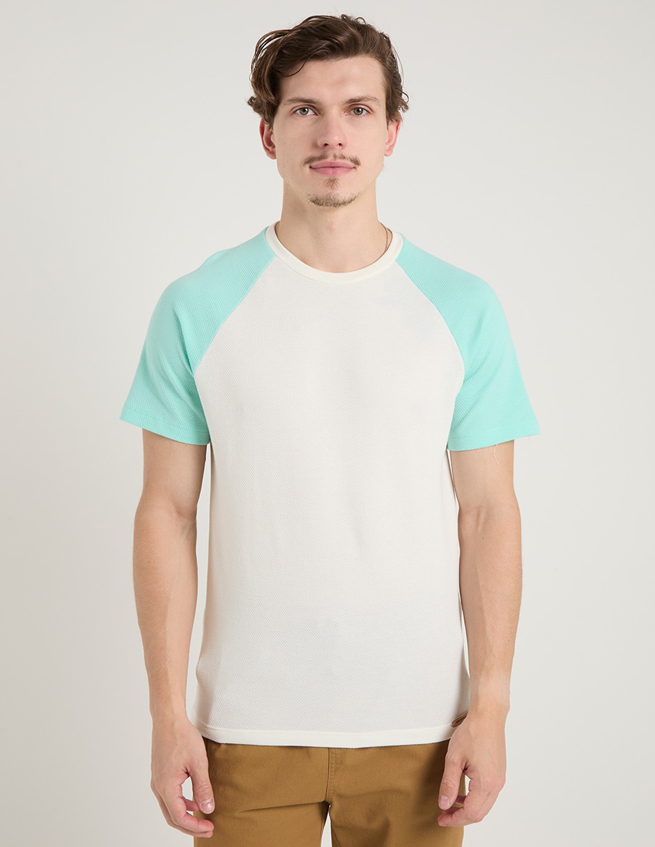 Playera cuello redondo para hombre 2