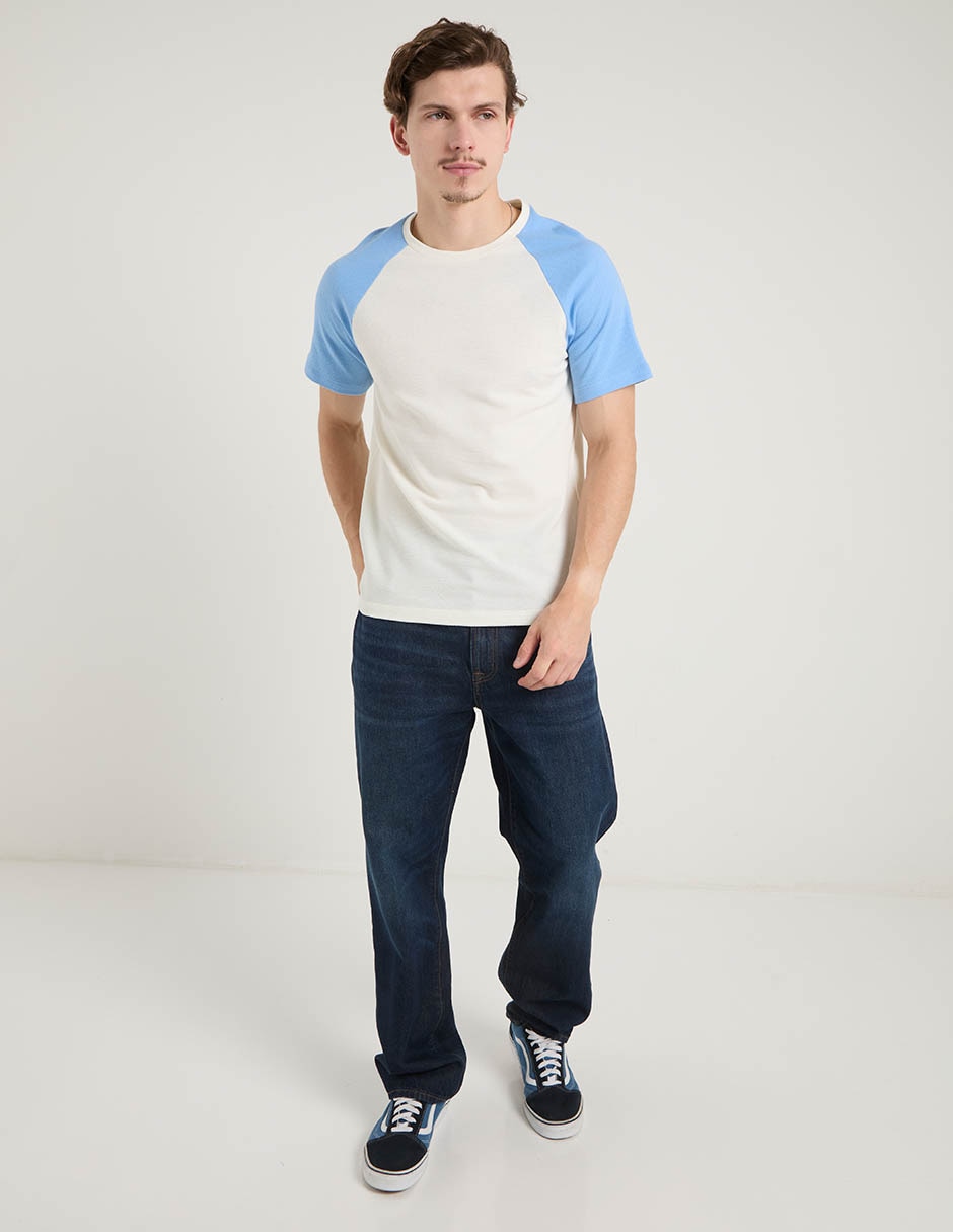 PLAYERA AERO A258139, 2XG, AZUL CLARO
