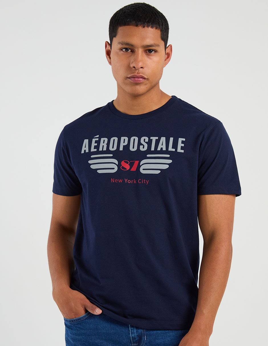 Playera cuello redondo para hombre
