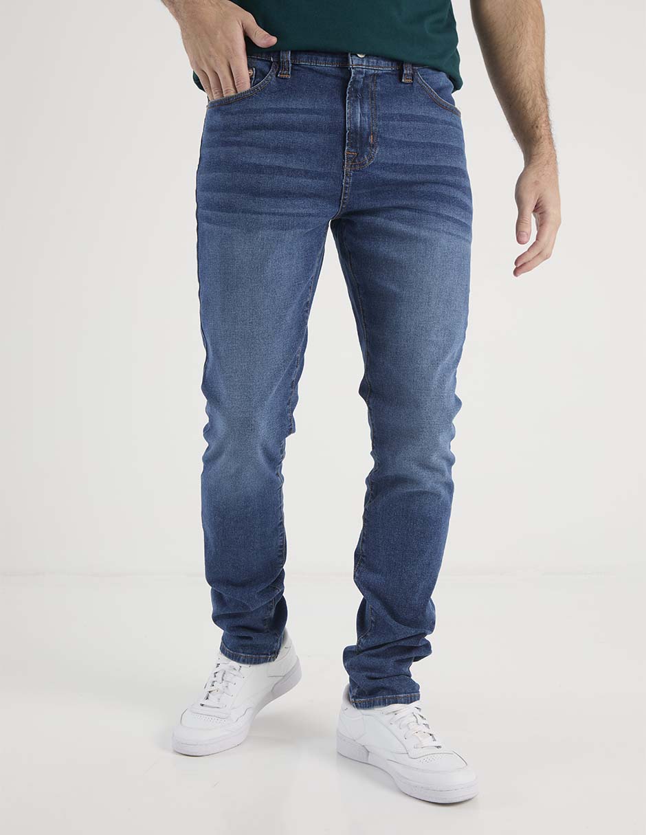 Jeans skinny Aéropostale lavado whisker para hombre
