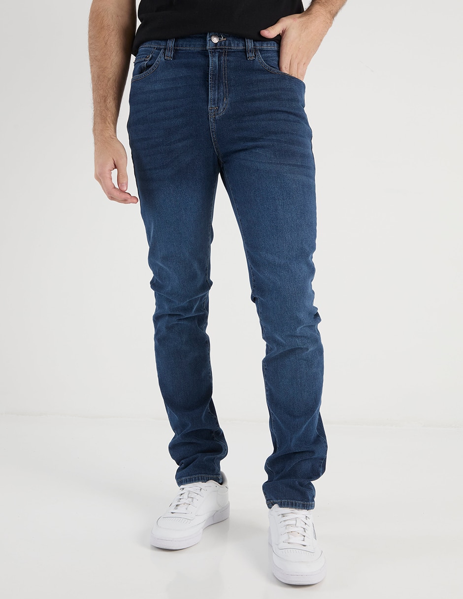 Jeans skinny Aéropostale lavado whisker para hombre