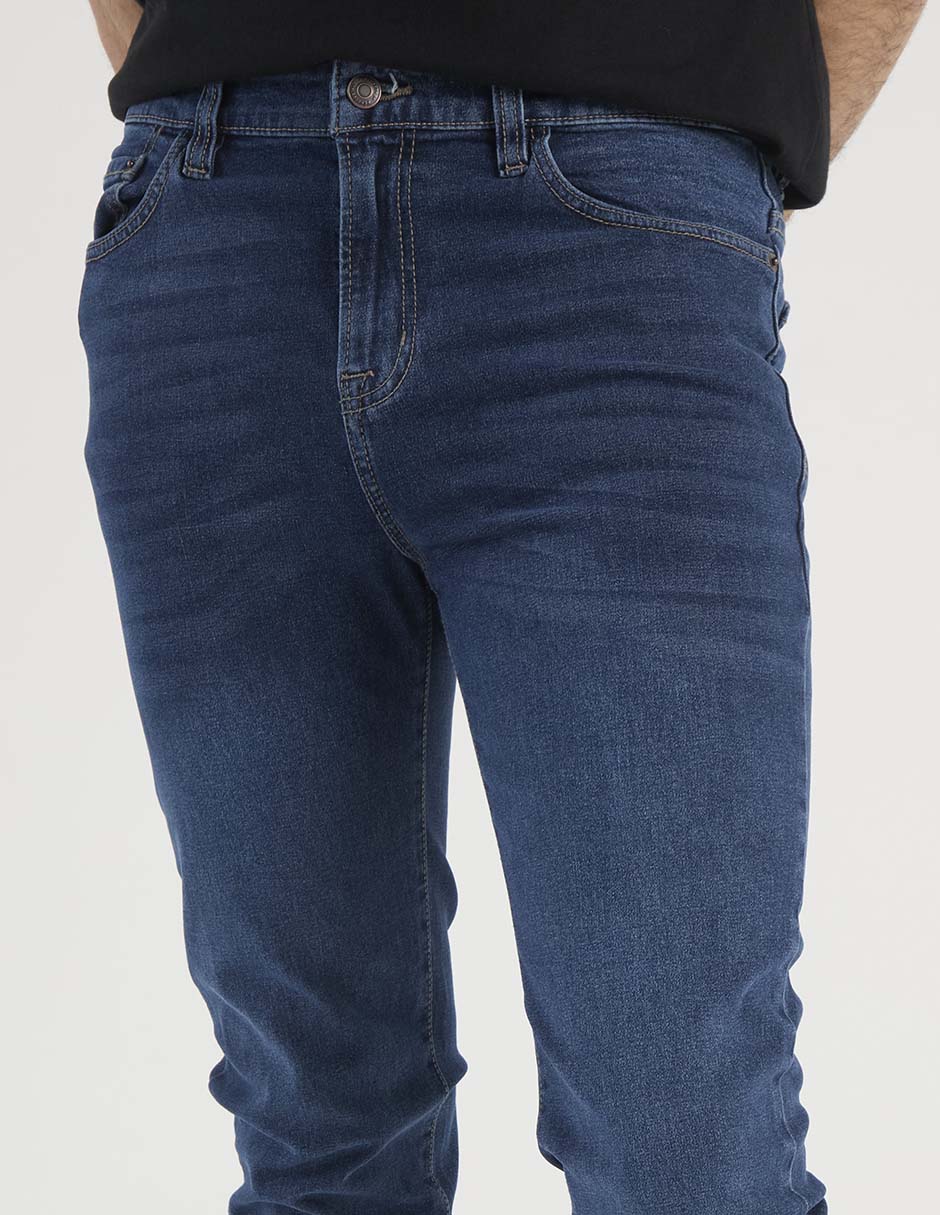 Jeans skinny Aéropostale lavado whisker para hombre 5