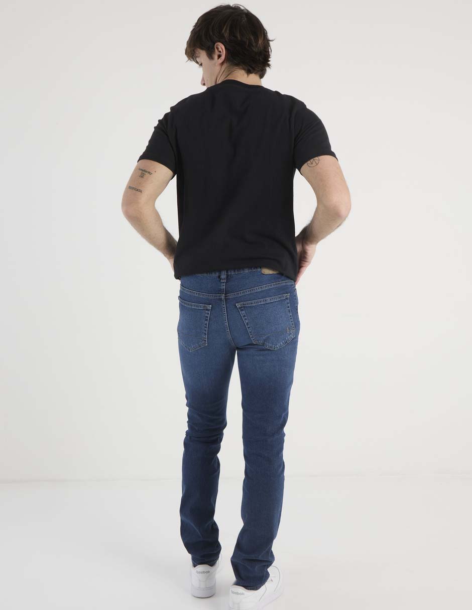 Jeans skinny Aéropostale lavado whisker para hombre 6