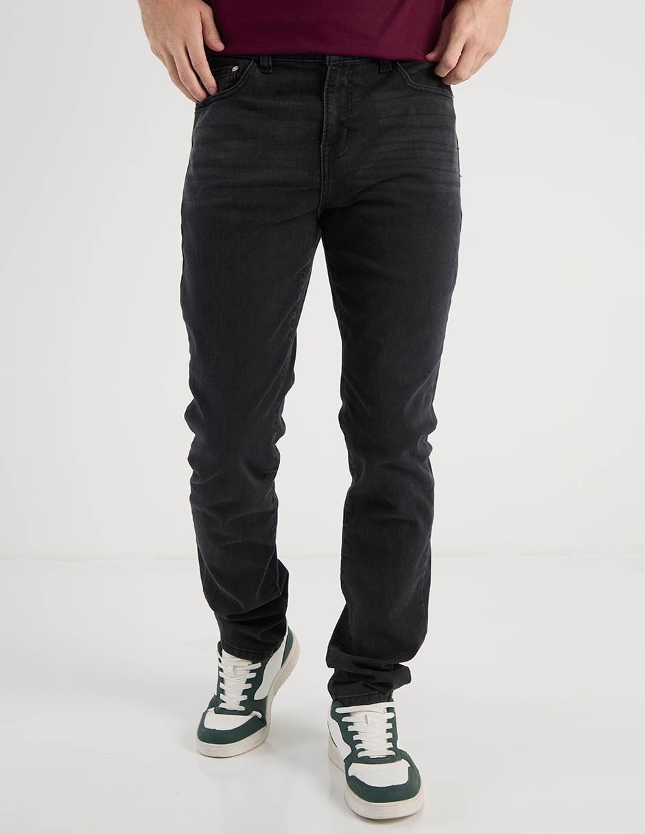 Jeans slim Aéropostale lavado obscuro para hombre
