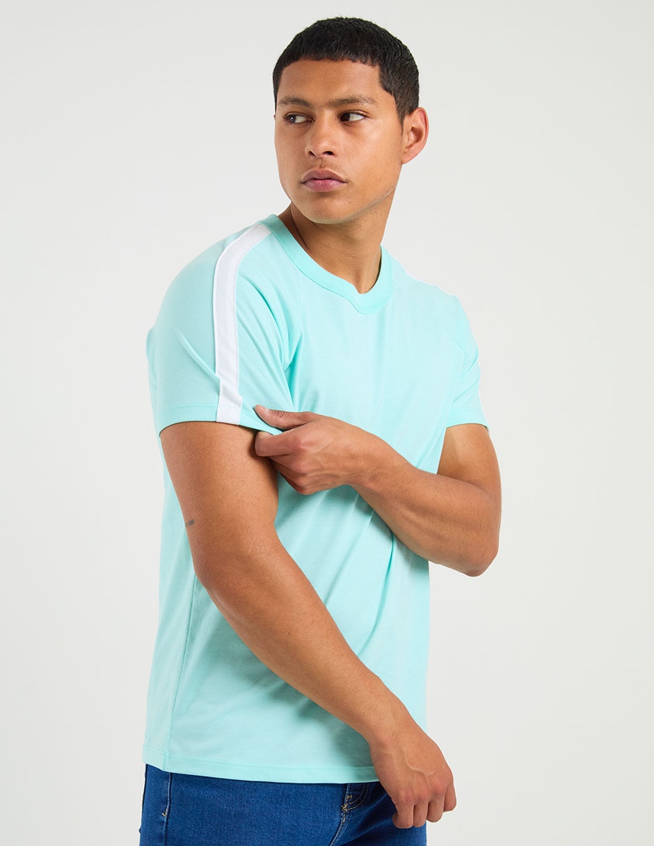 Playera cuello redondo para hombre 2