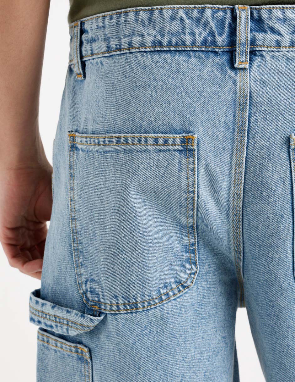 Bermuda de mezclilla para hombre 5