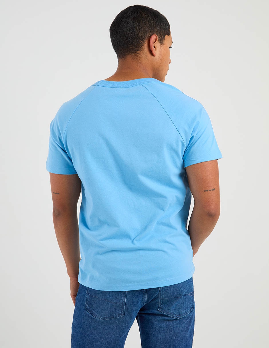 PLAYERA AERO A258135 A, XG, AZUL MEDIO