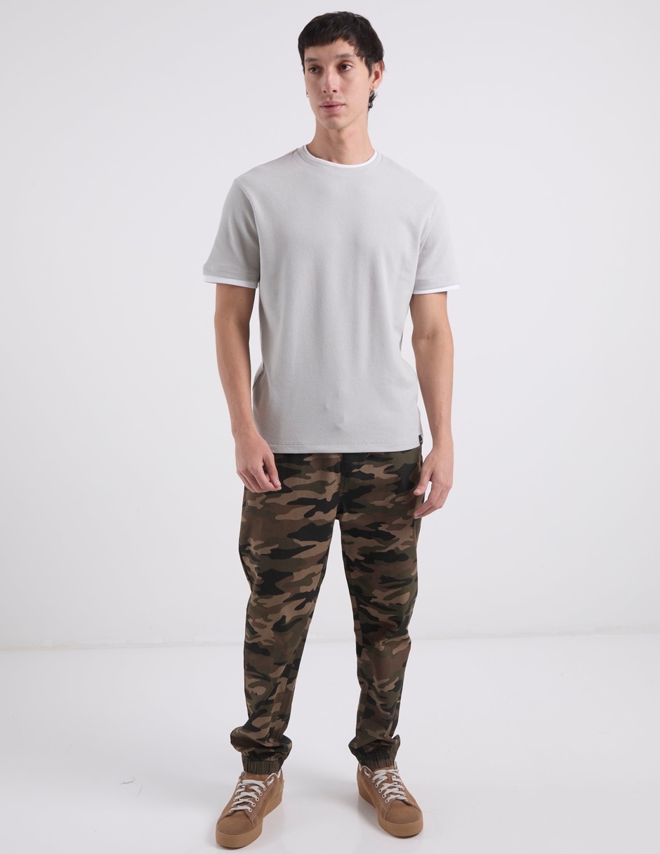 Playera cuello redondo para hombre 3