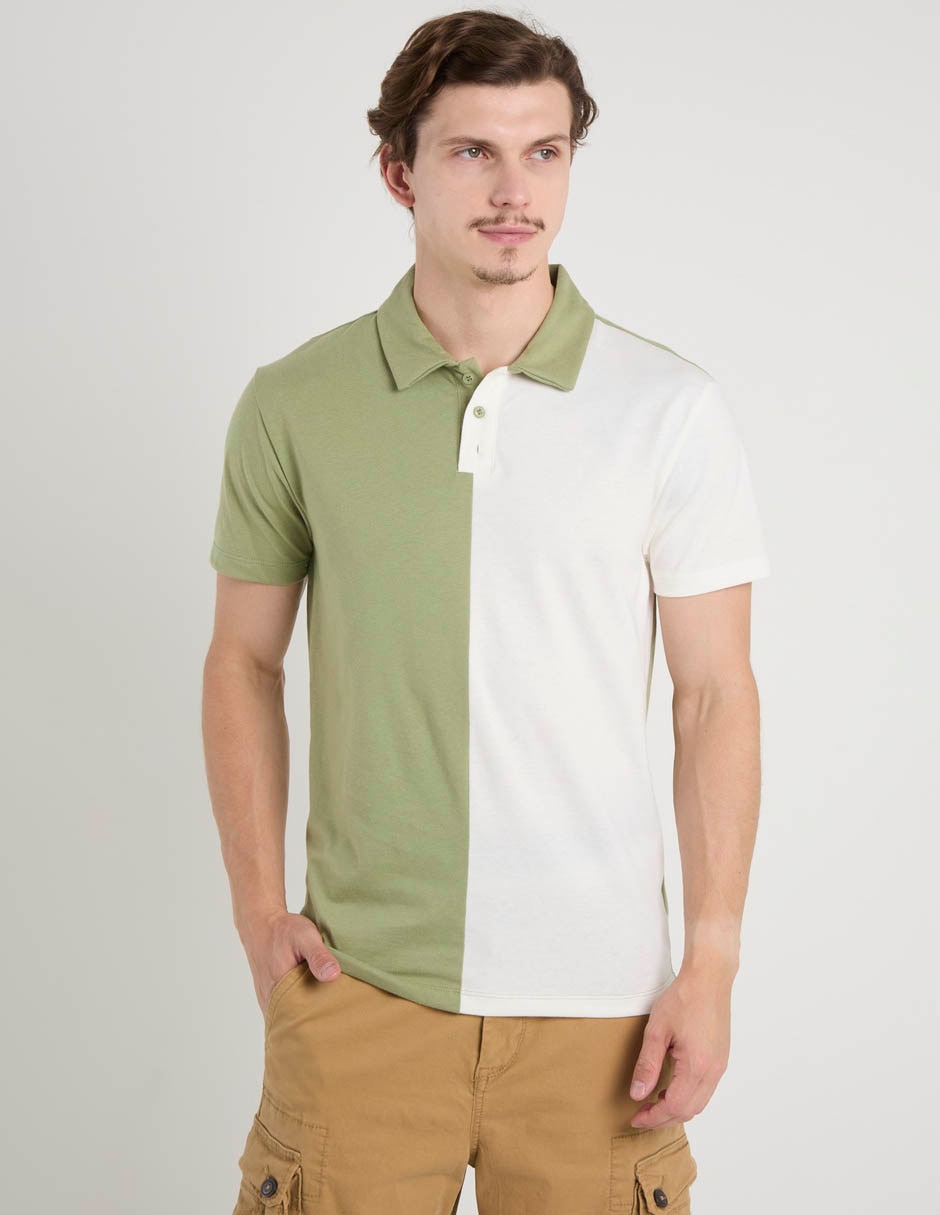 PLAYERA POLO AERO A2, 2XG, VERDE OLIVO