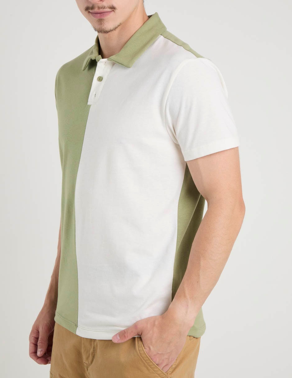 PLAYERA POLO AERO A2, 2XG, VERDE OLIVO