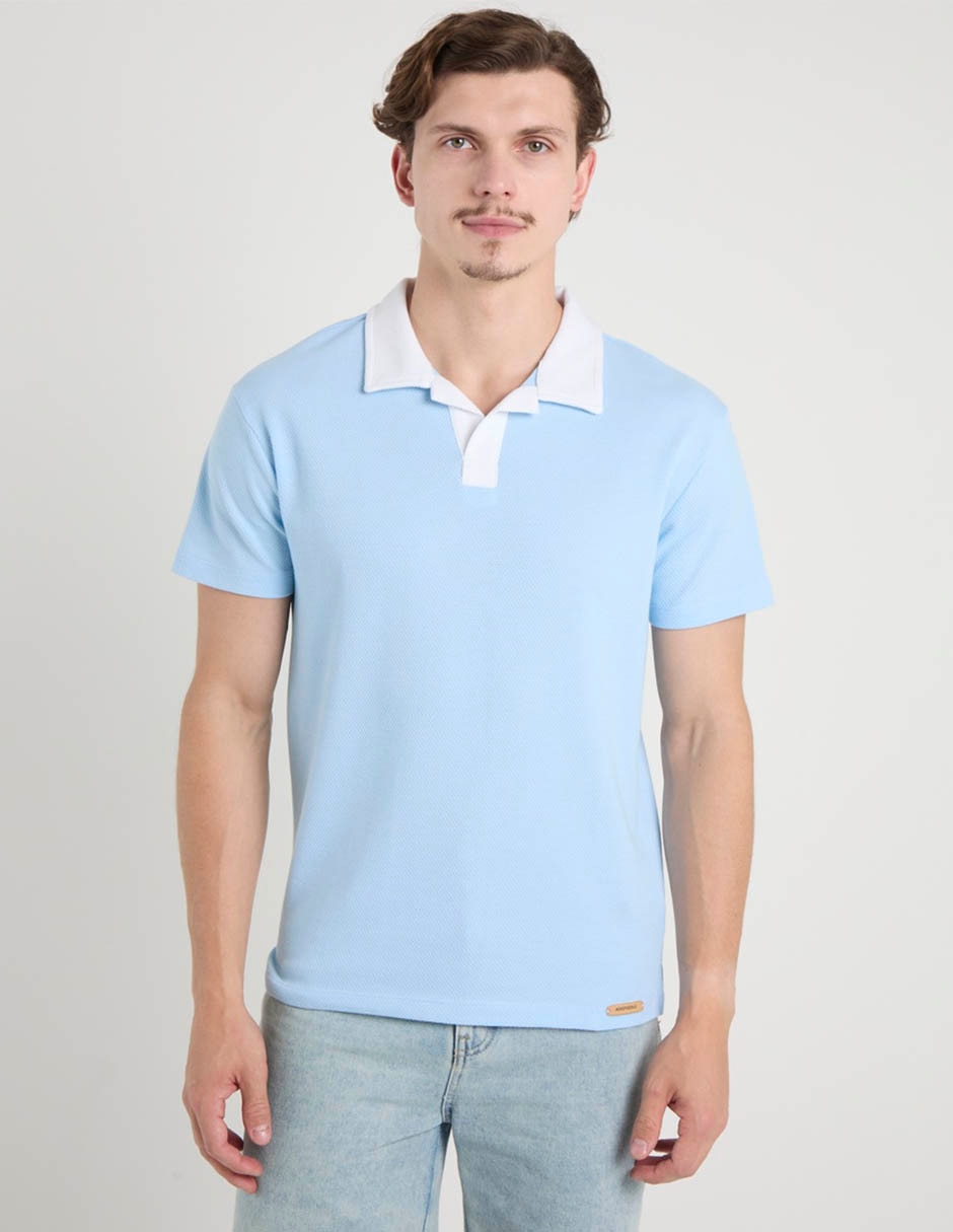 Playera tipo polo para hombre