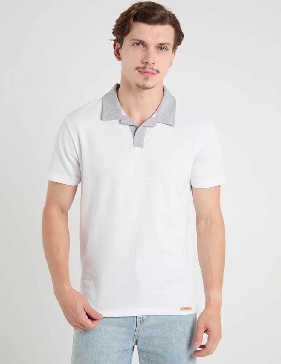 Playera tipo polo para hombre