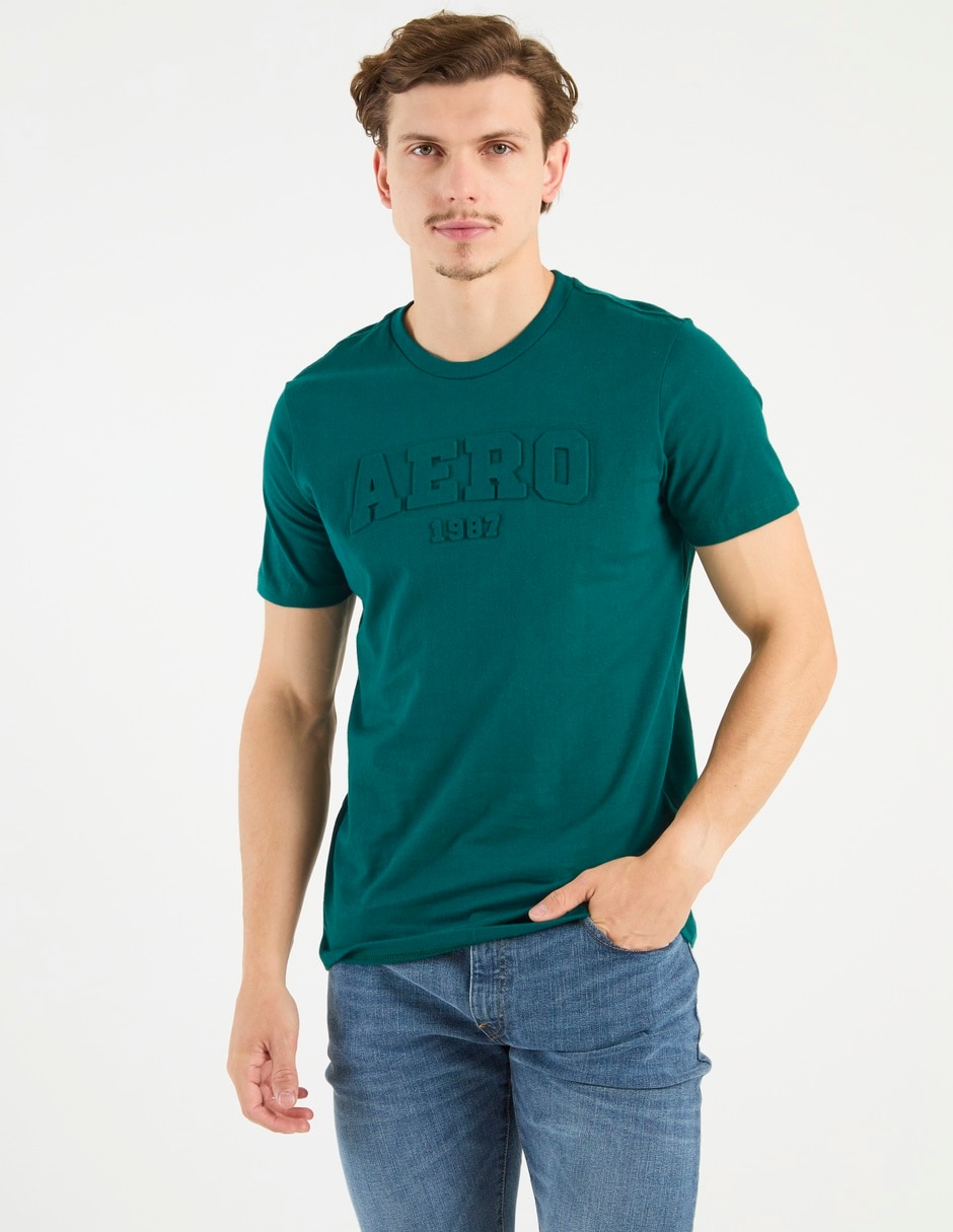 Playera cuello redondo para hombre