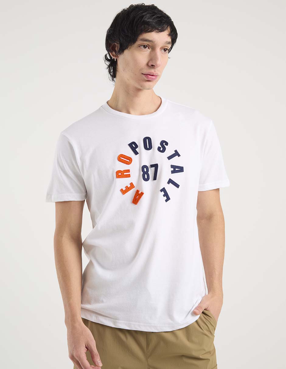 Playera Aéropostale cuello redondo para hombre