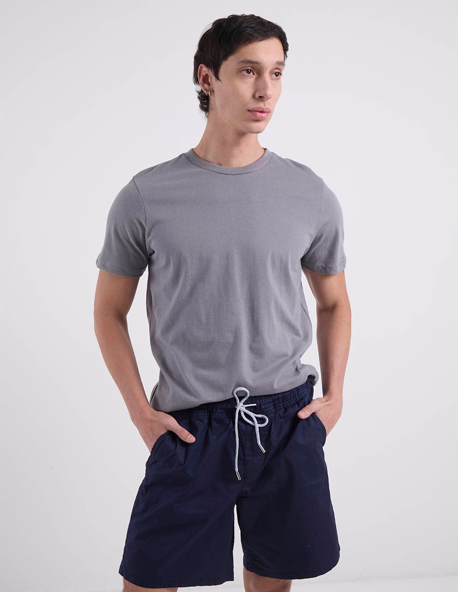 Bermuda de algodón para hombre