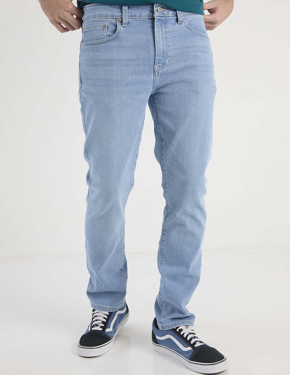 Jeans slim lavado stone wash para hombre