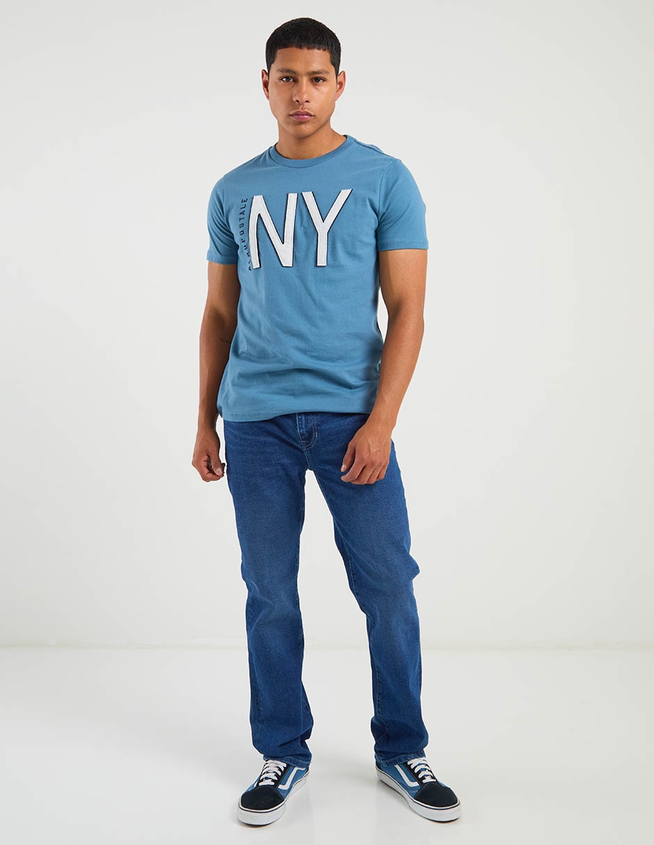 Playera cuello redondo para hombre 3