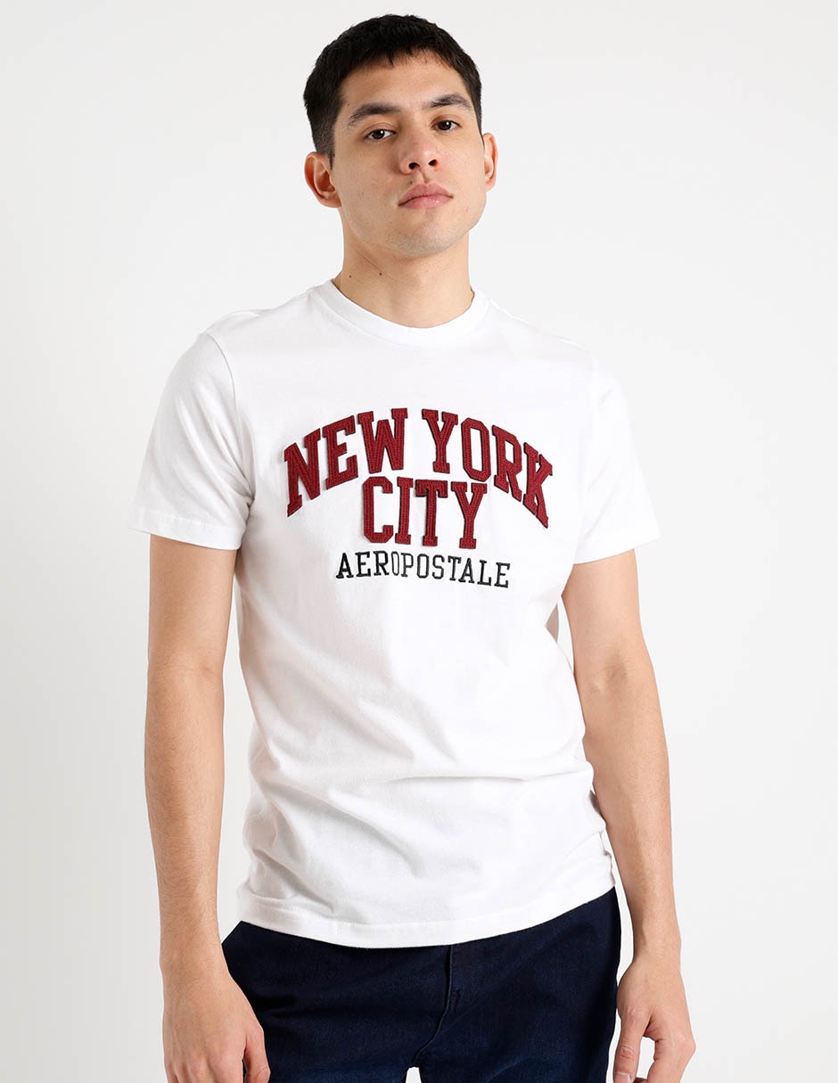 Playera cuello redondo para hombre