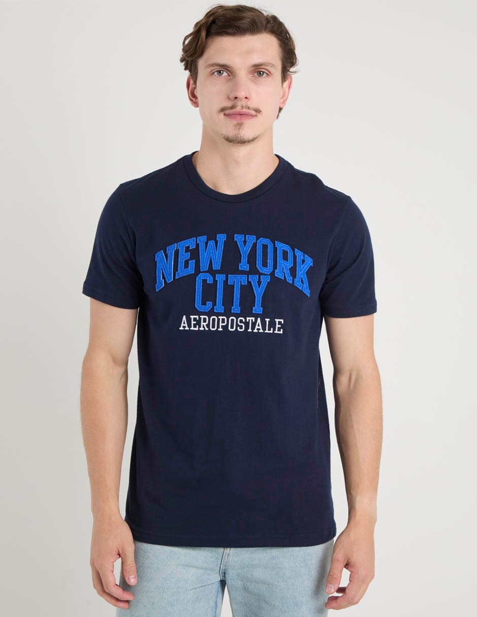 Playera cuello redondo para hombre