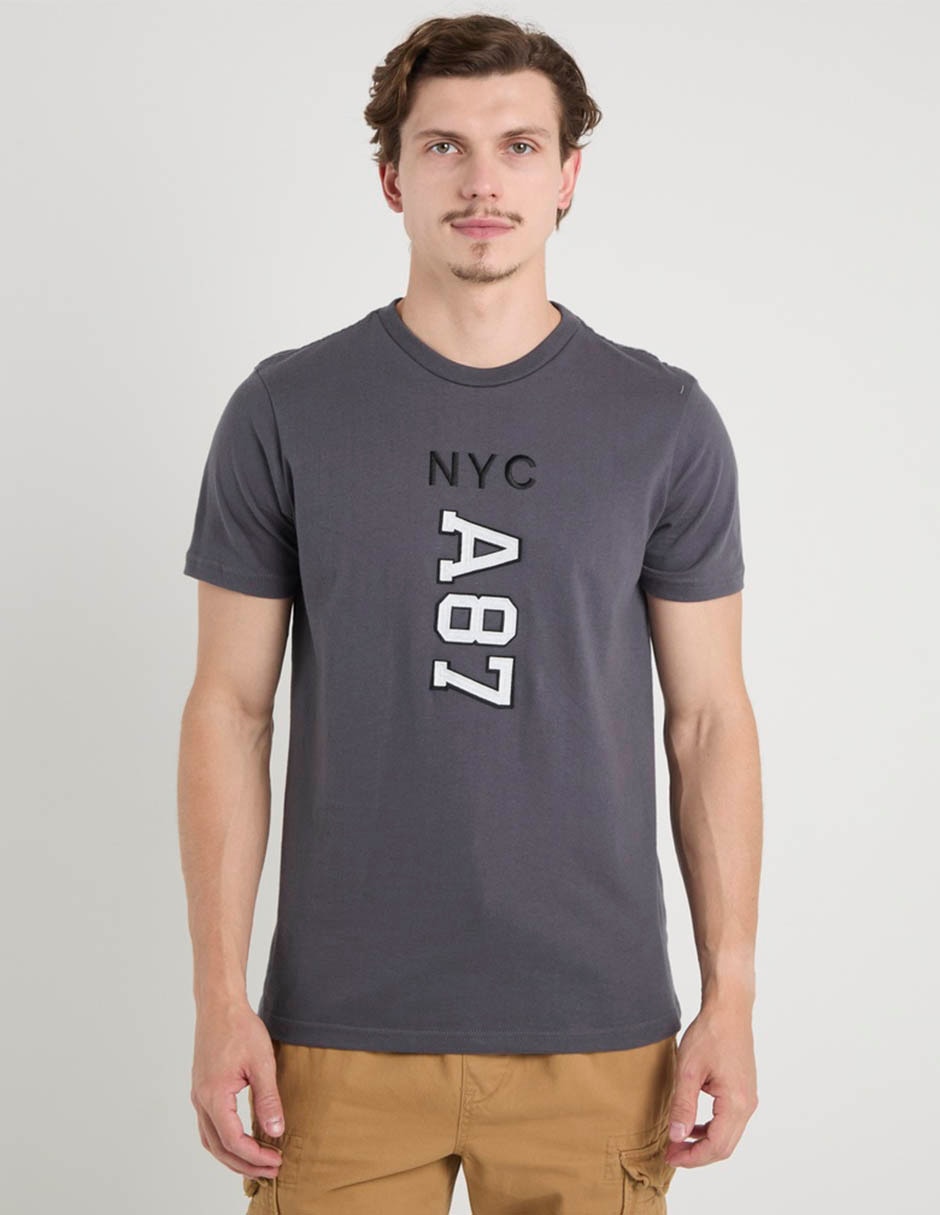 Playera cuello redondo para hombre
