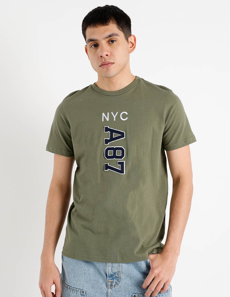 Playera cuello redondo para hombre Playera cuello redondo para hombre