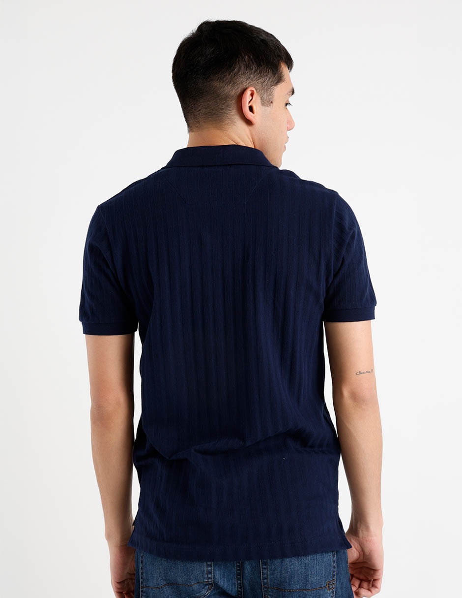 PLAYERA POLO AERO 260, CH, AZUL MARINO