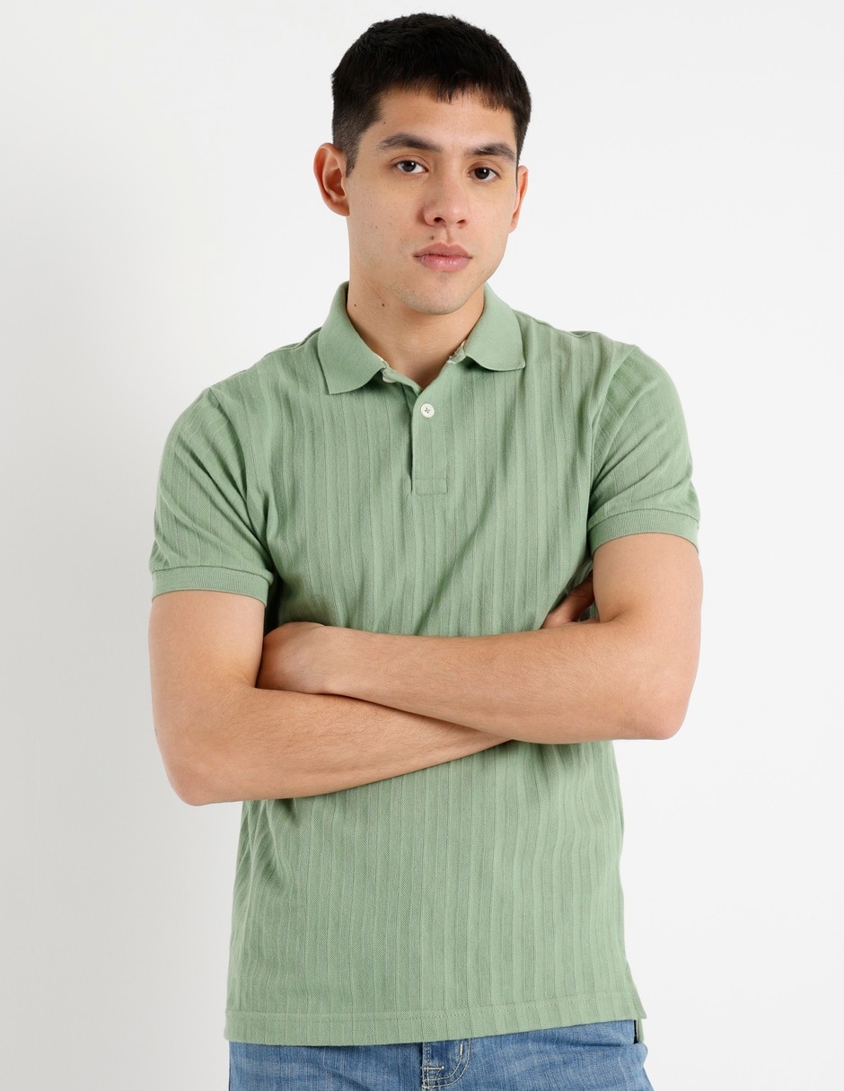 Playera tipo polo para hombre