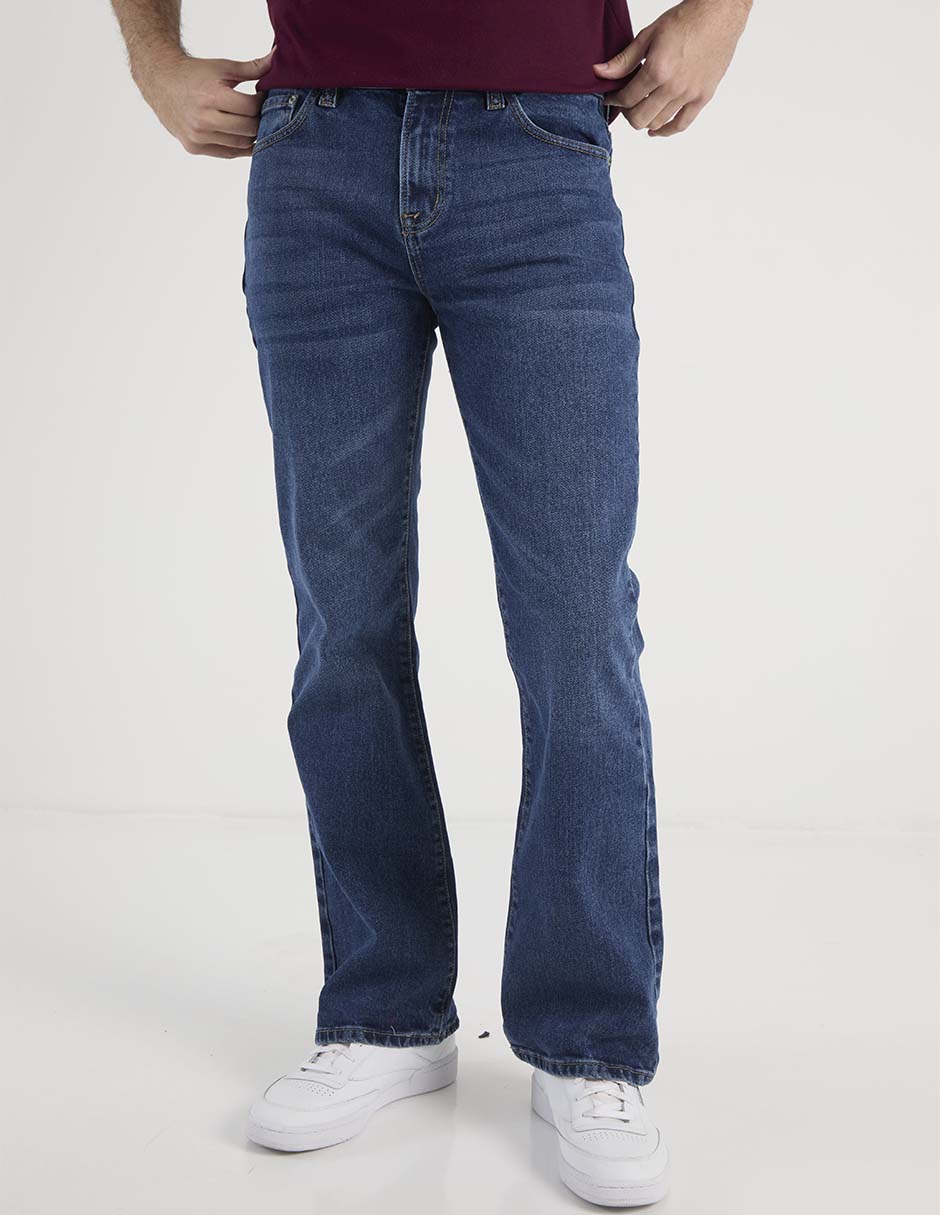 Jeans boot Aéropostale lavado whisker para hombre