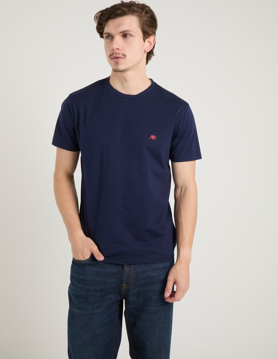 Playera cuello redondo para hombre