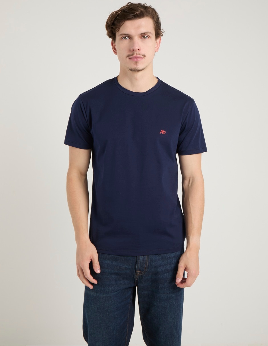Playera cuello redondo para hombre 2