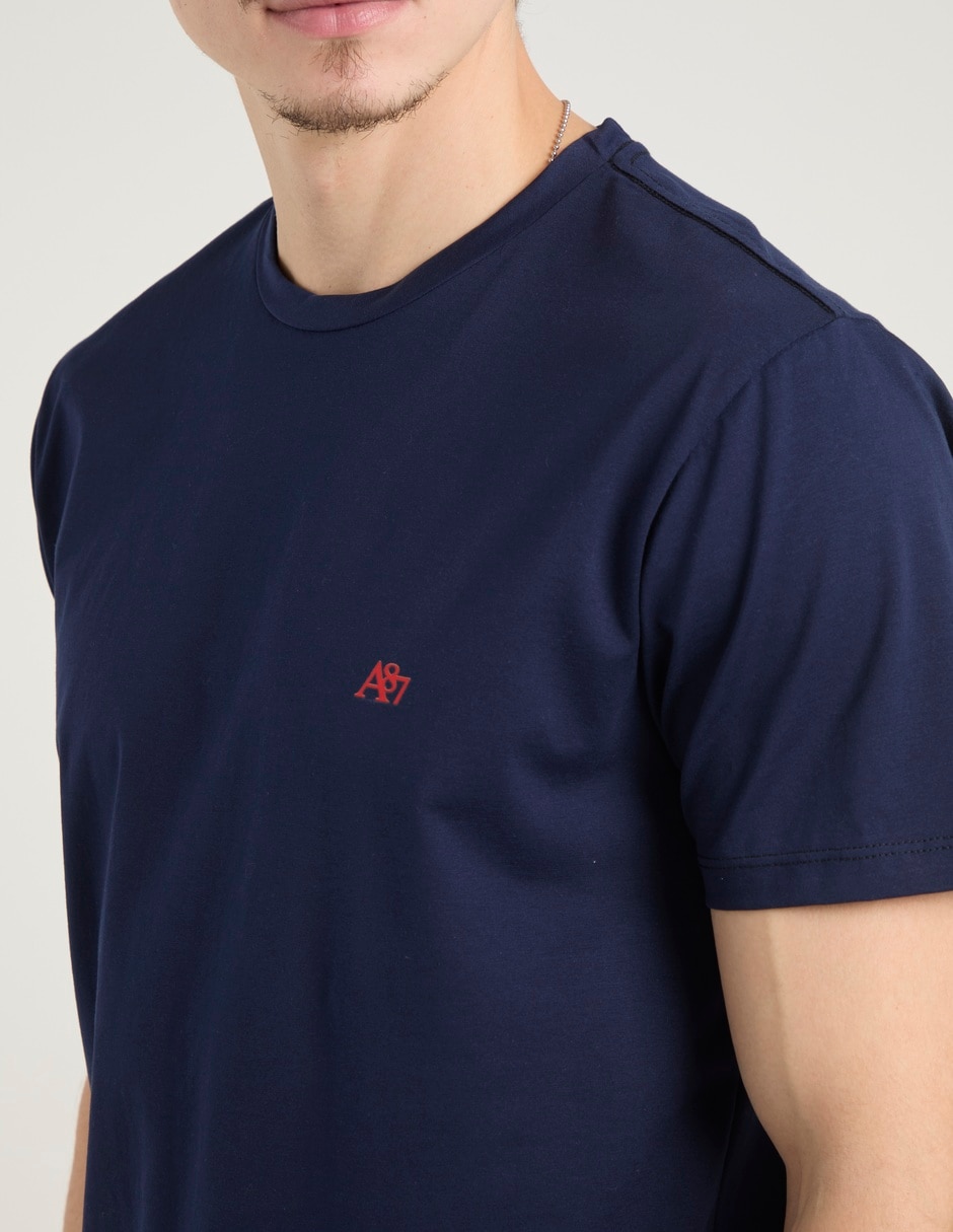 Playera cuello redondo para hombre 4