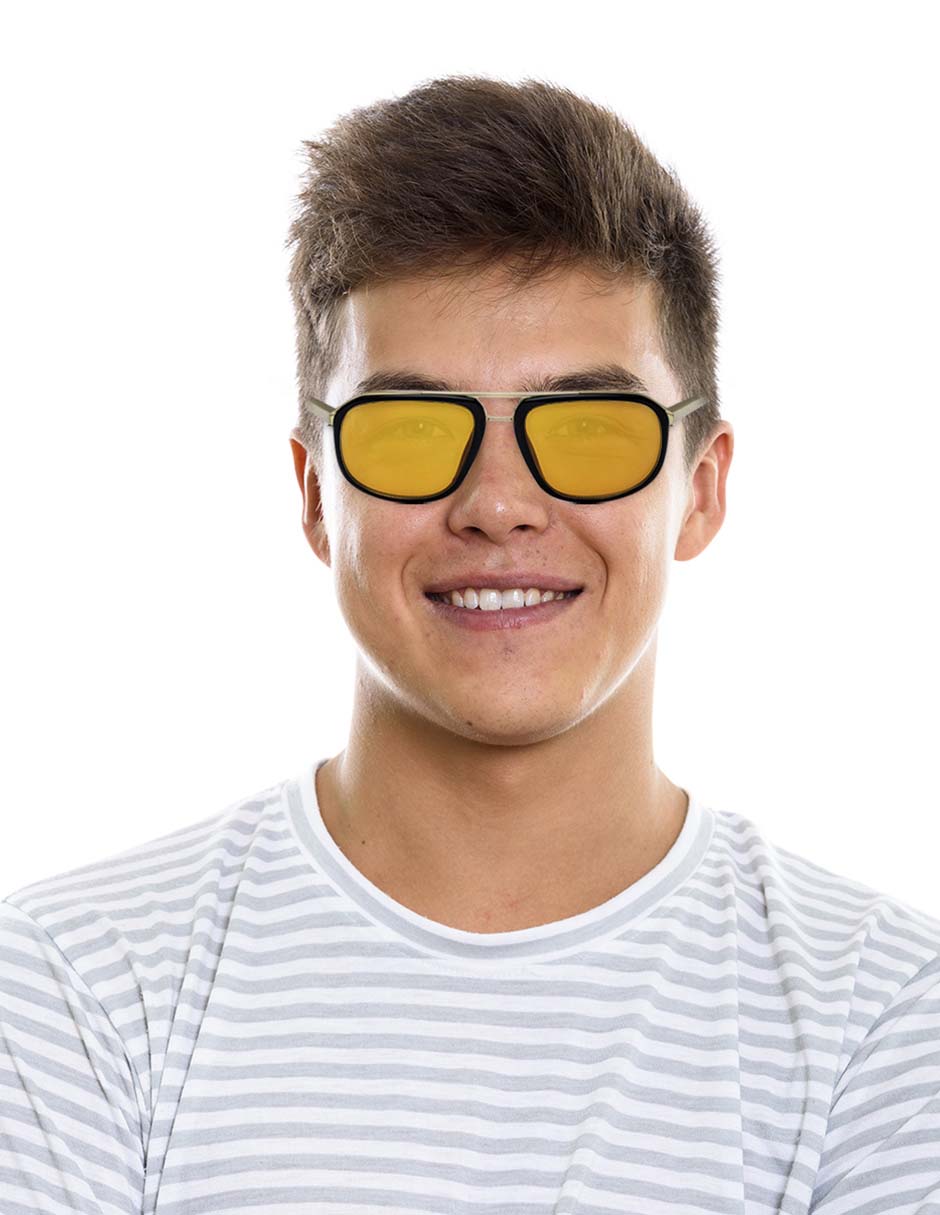 LENTES SOLARES AERO 37223, AMARILLO