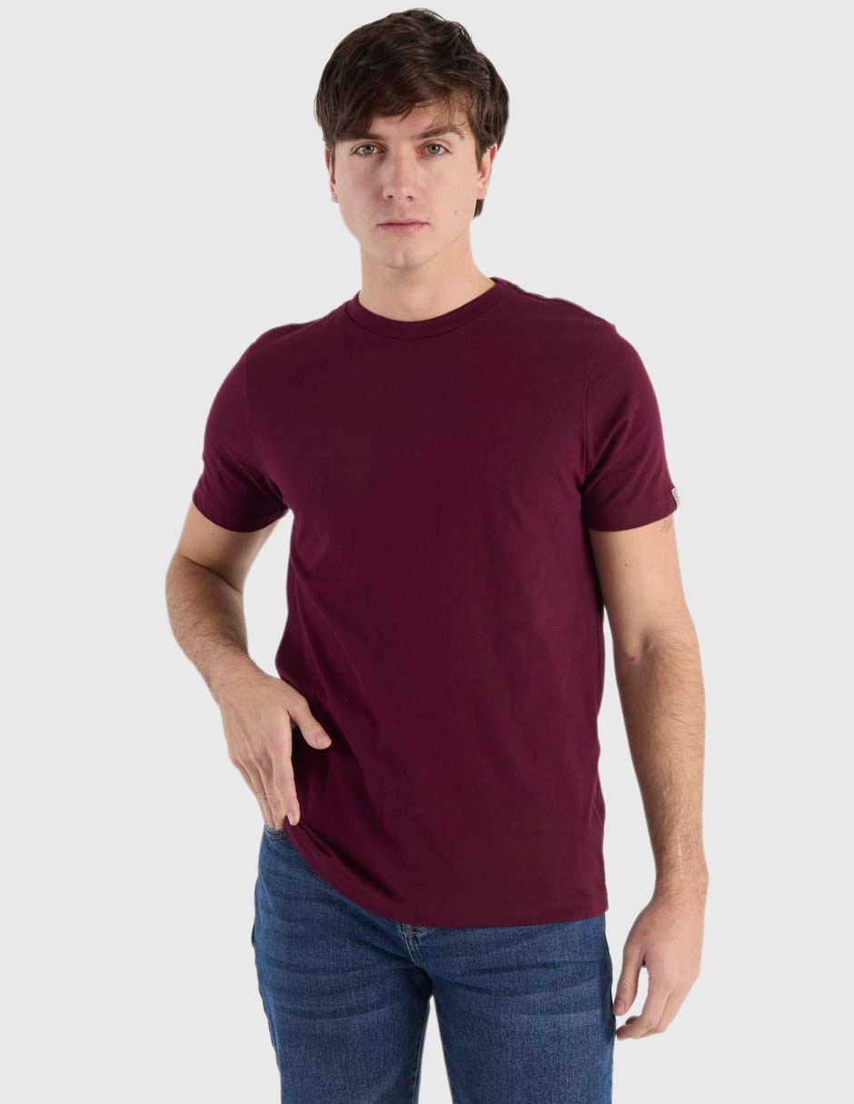 Playera cuello redondo para hombre