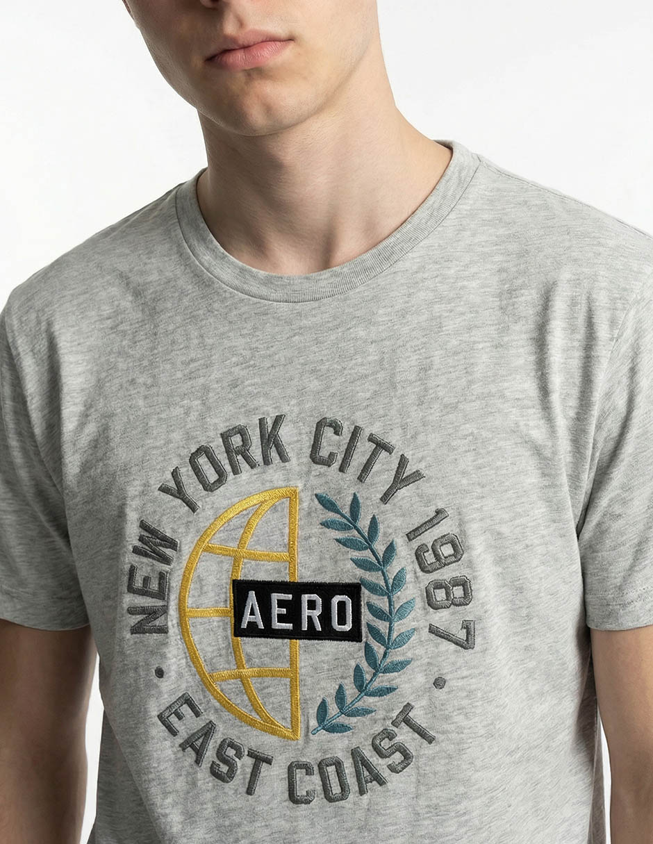 Playera cuello redondo para hombre 4