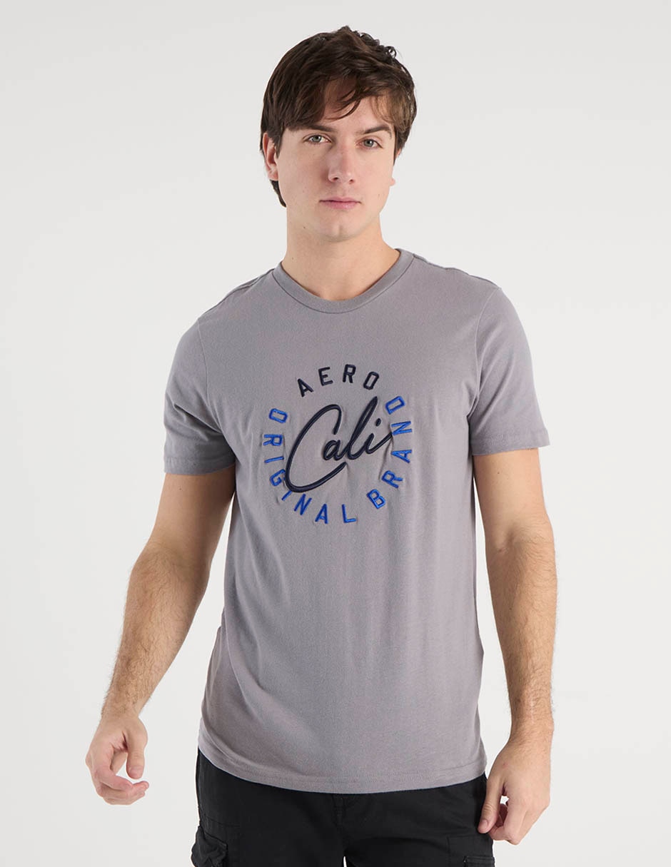 Playera cuello redondo para hombre
