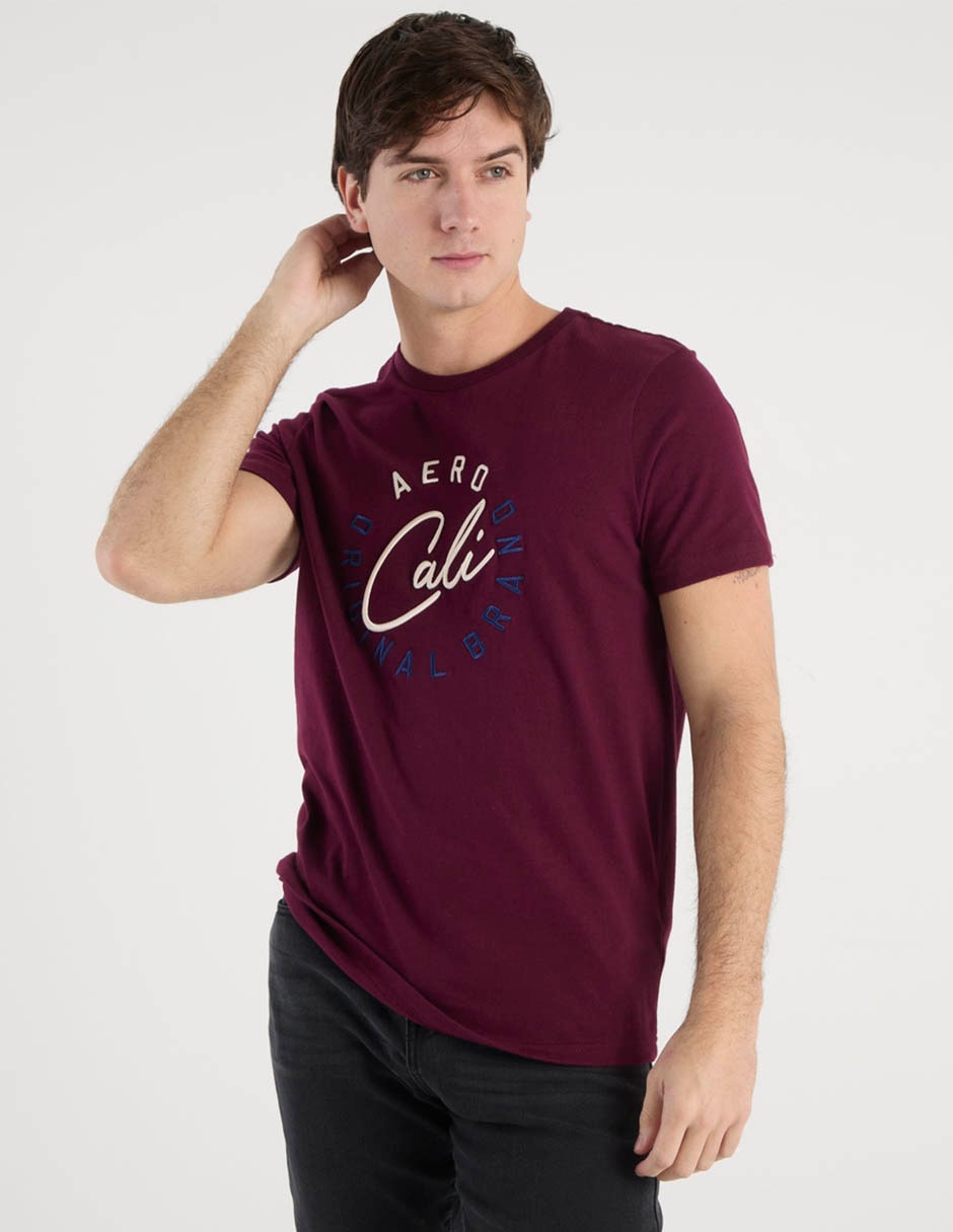 Playera cuello redondo para hombre