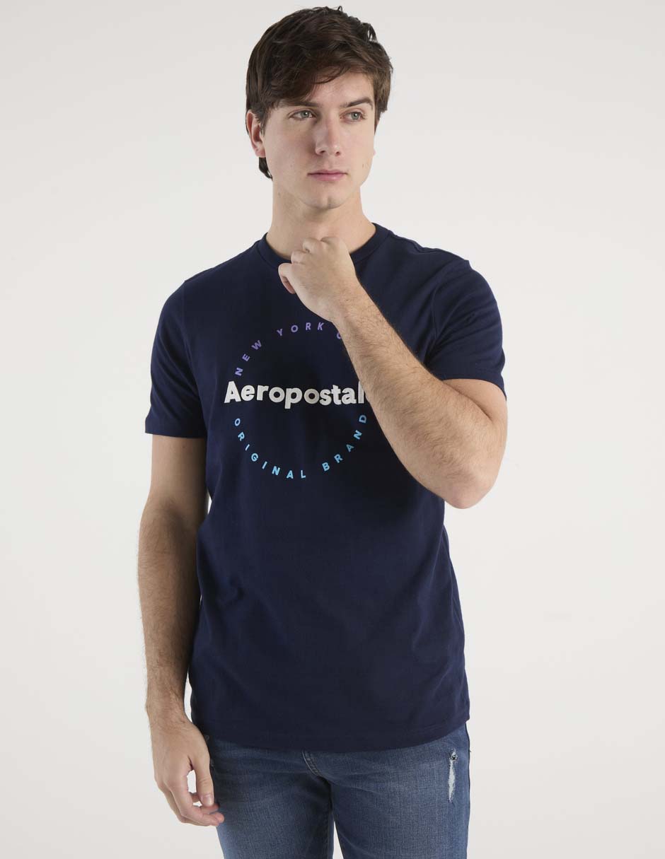 Playera cuello redondo para hombre