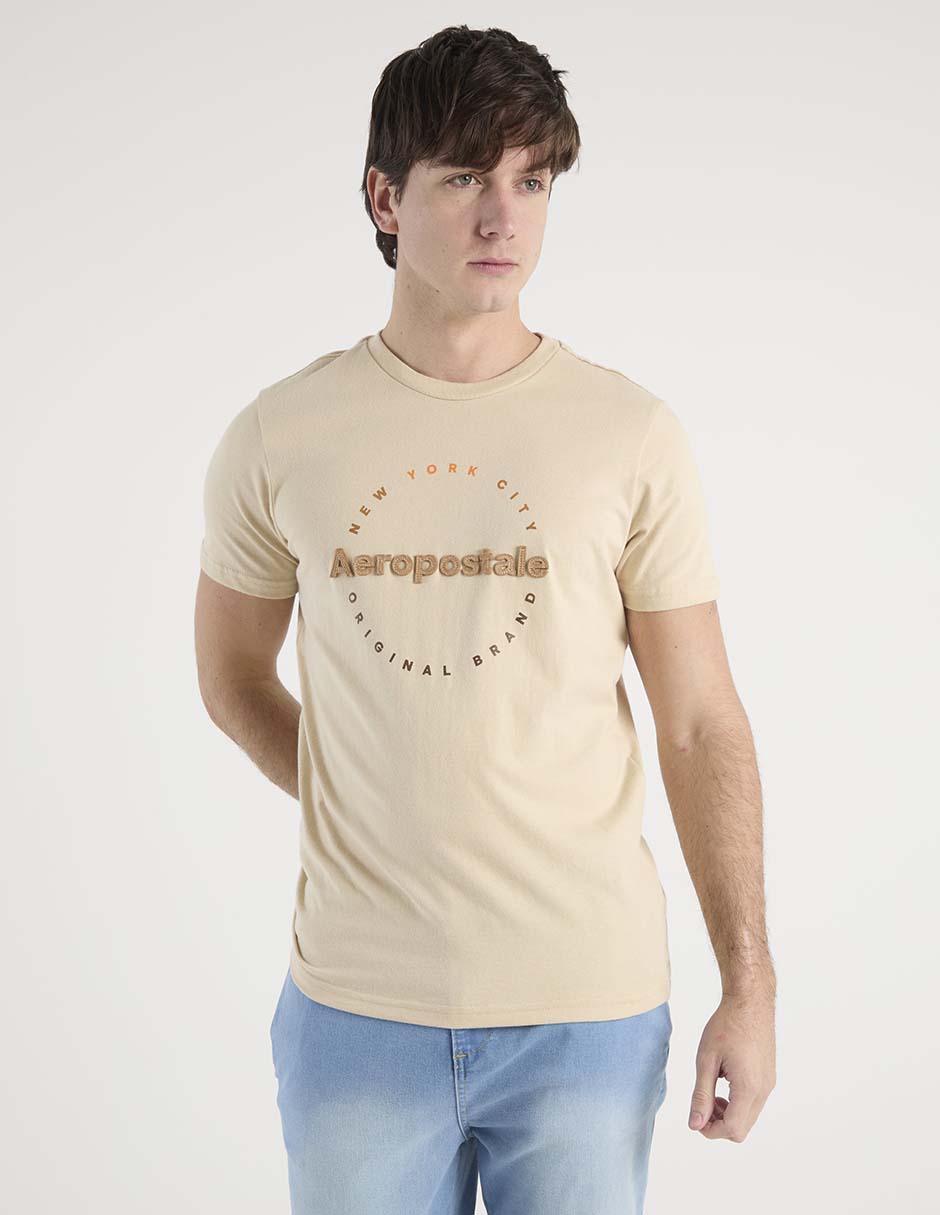 Playera cuello redondo para hombre