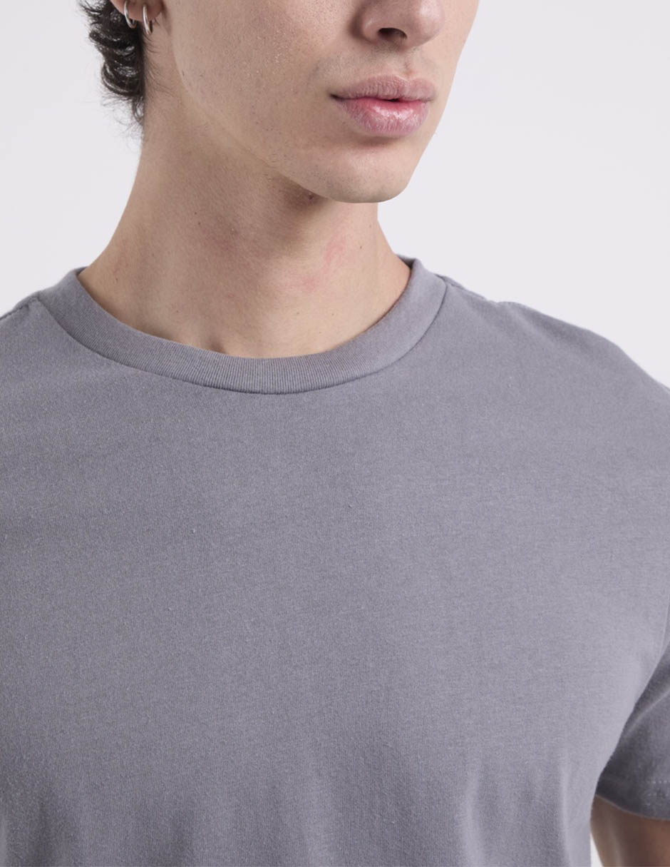 PLAYERA AERO 4085 ALGODÓN, M, GRIS
