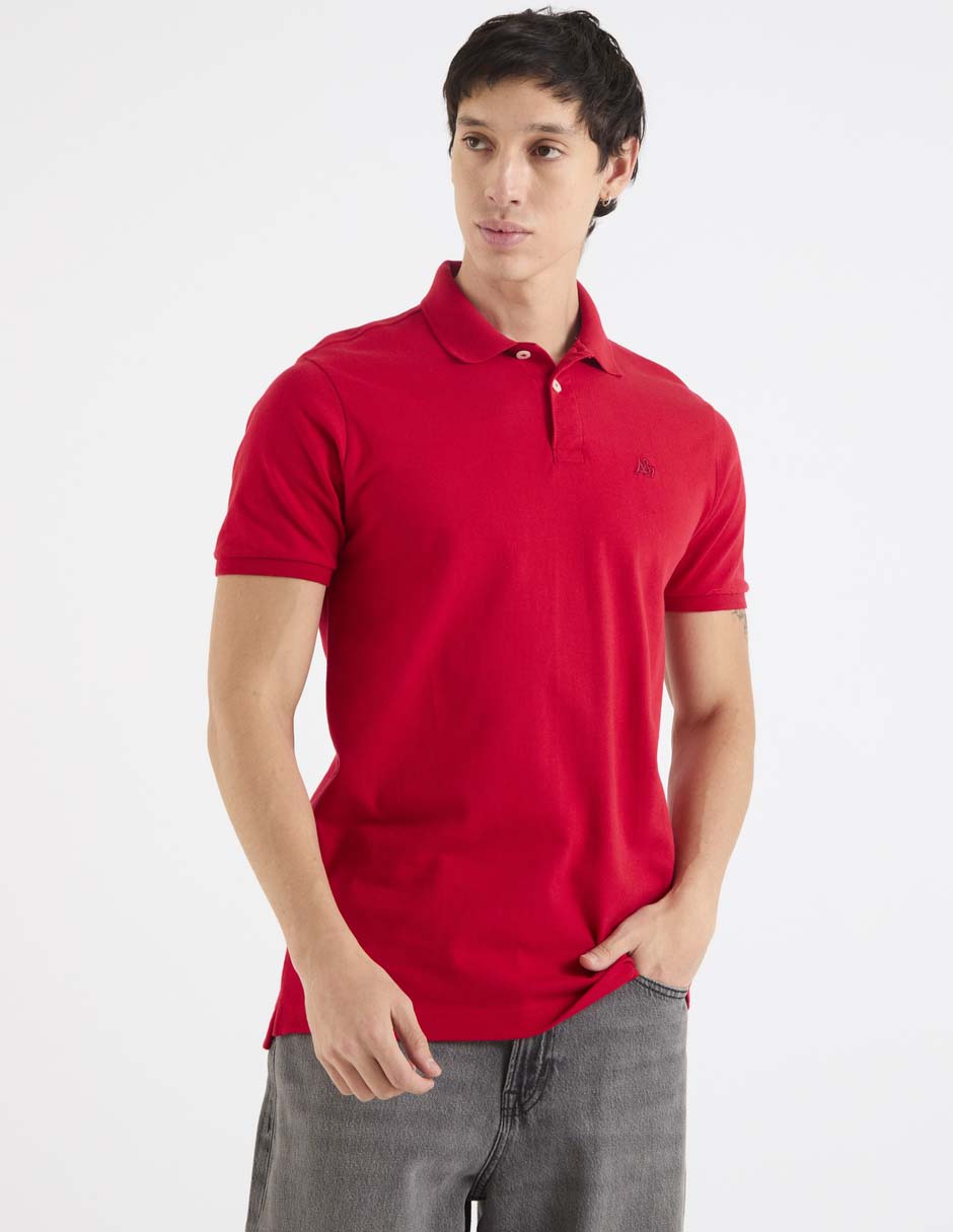 Playera tipo polo para hombre