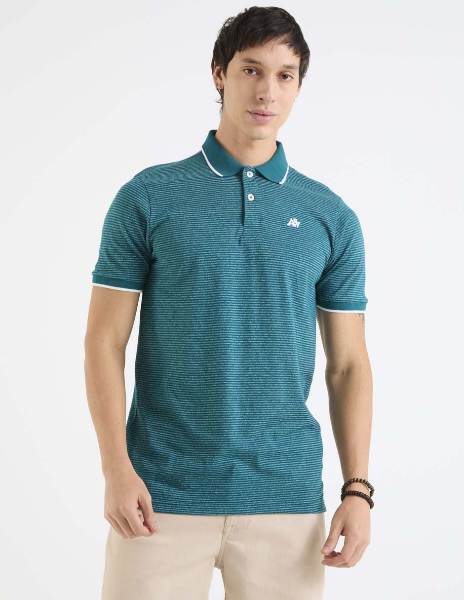 Playera tipo polo para hombre